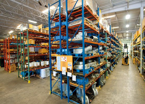 ALMIG central parts storage